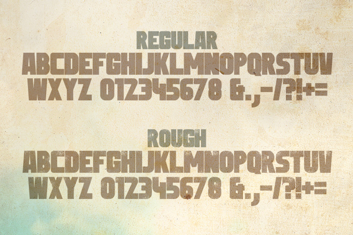 Sledge Typeface preview 5