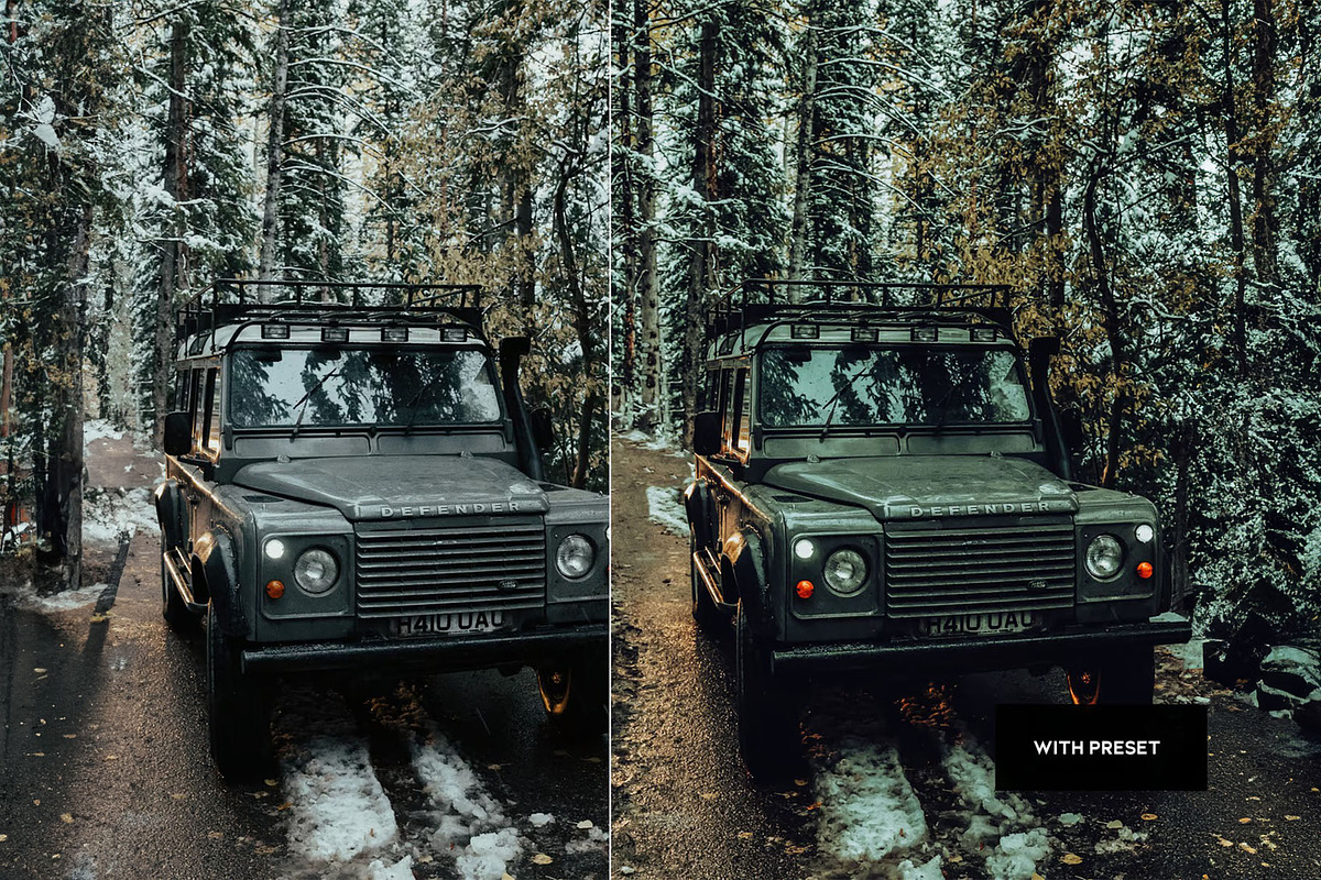 Film Presets For Mobile and Desktop, a Preset Add-On by Hubzway (Photo 2 of 4)