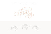 Somersette Script Font, a Script Font by The Styled Script (Thumbnail 6 of 11)