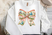 Easter Coquette Bow Clipart, an Illustration by DreamCafeArt (Thumbnail 4 of 5)
