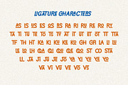The Western Island - Ligature Font, a Sans Serif Font by Bale Type (Thumbnail 10 of 12)