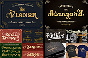 Huge Vintage Font Bundle, a Script Font by Larin Type Co. (Thumbnail 11 of 16)