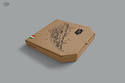 Pizza Box Mockup, a Product Mockup by Denny's Mock-ups (Thumbnail 3 of 12)