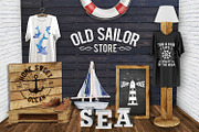 Old Sailor (Vintage Badges/part2), a Branding & Logo Template by Cosmic Store (Thumbnail 5 of 5)
