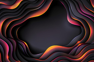 Abstract black red yellow green, a Photo by Dvoevnore photos