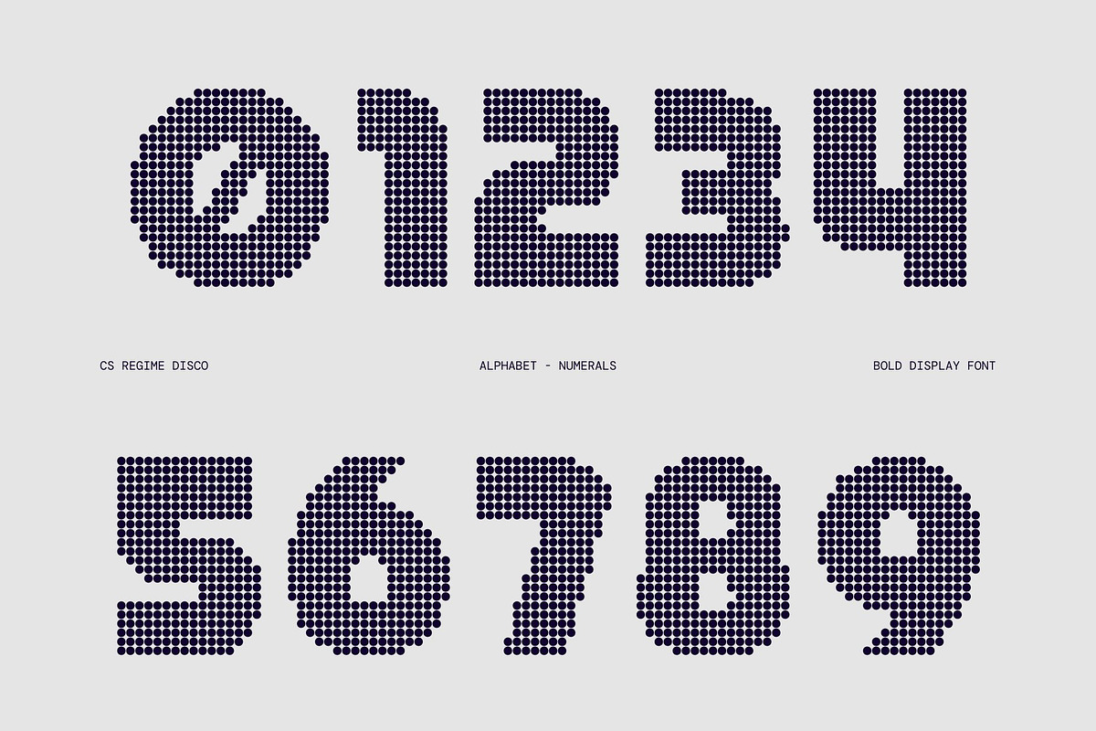 CS Regime Disco, a Sans Serif Font by Craft Supply Co. (Photo 4 of 8)