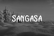 Sangasa, a Sans Serif Font by NOX Labs (Thumbnail 2 of 4)
