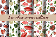 Summer picnic clipart png, an Object Illustration by Artcard Watercolor (Thumbnail 2 of 9)