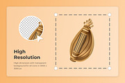 Traditional Music 3D Icon Packs, a Work Illustration by twinstd (Thumbnail 3 of 6)