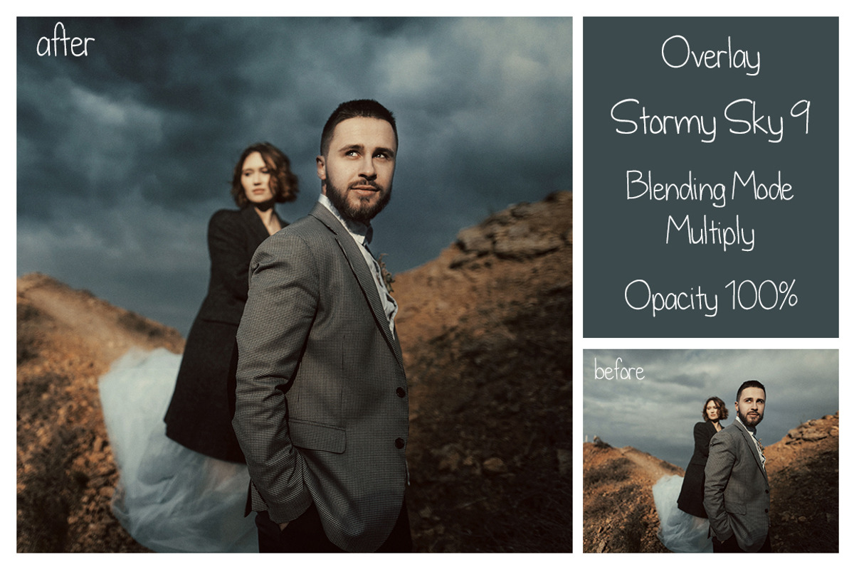 30 Stormy Sky Overlays, a Texture Graphic by LovePhotoMoment (Photo 5 of 11)