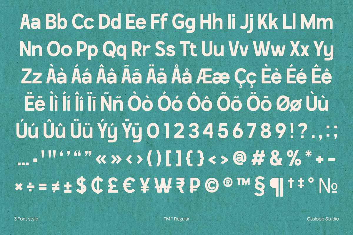 Tirah Monk – Script & Sans Font Duo, a Sans Serif Font by Casloop Studio (Photo 7 of 10)