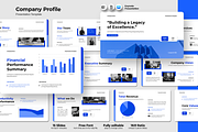 Company Profile - Keynote Template, a Presentation Template by QR Design Studio (Thumbnail 1 of 3)