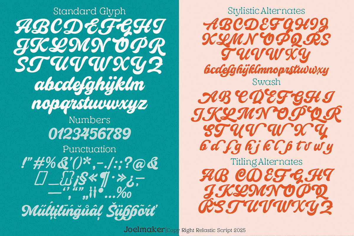 Relastic Script, a Script Font by joelmaker (Photo 10 of 18)