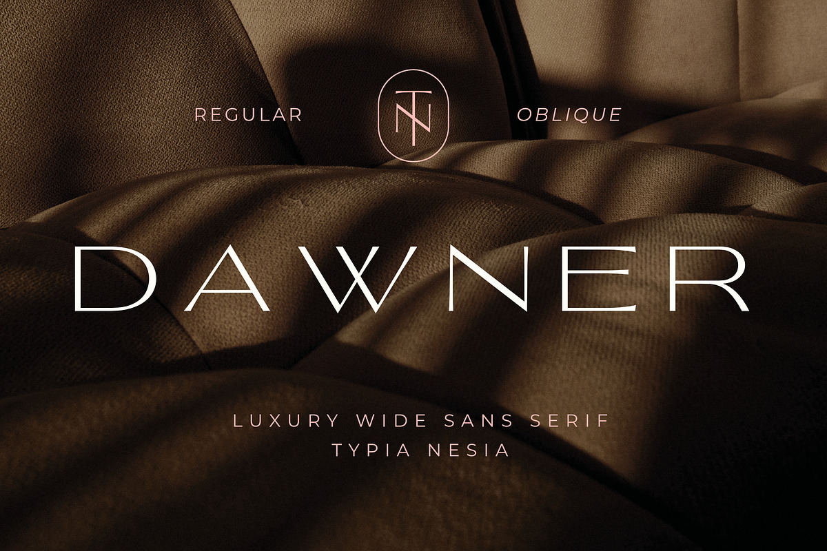 Dawner - Luxury Wide Thin Sans Serif, a Sans Serif Font by Typia Nesia (Photo 1 of 12)