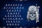 Zeularys - Decorative Blackletter, a Blackletter Font by Dhabee (Thumbnail 4 of 16)