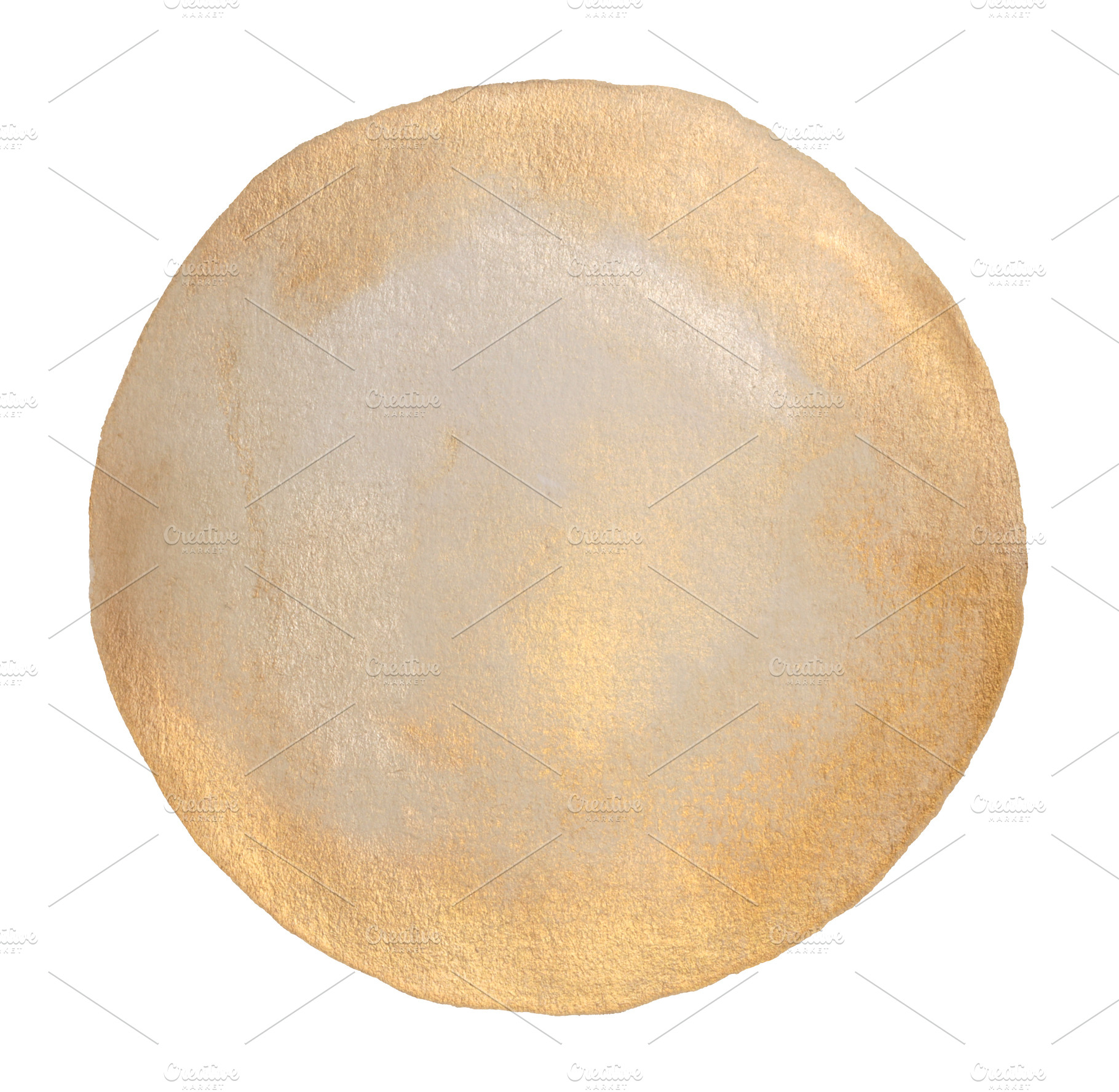 Nacre, gold, ink watercolor circle, an Abstract Photo by Liliia Rudchenko