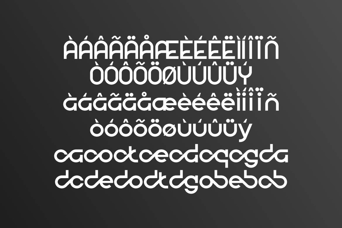 Codda Rounded Logo Font, a Sans Serif Font by Artiveko (Photo 5 of 9)