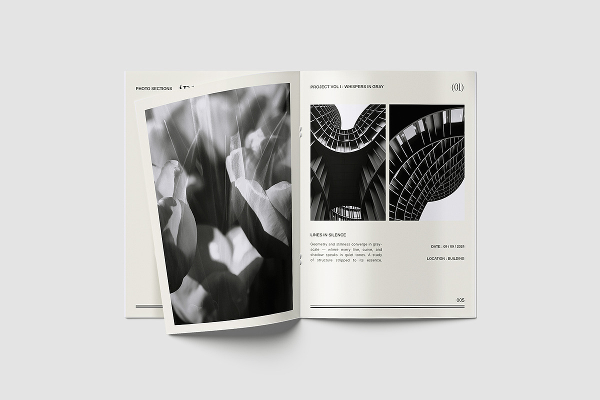 Project Photography Look Book, a Brochure Template by TMint Play (Photo 4 of 8)