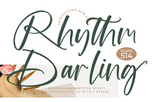 Rhythm Darling Modern Handwritten