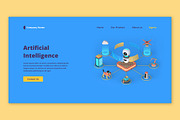 3D AI Illustration, a Scene 3D Model by Flat Icons (Thumbnail 5 of 6)