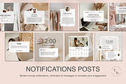 Nude Instagram templates for Canva, a Social Media Template by Templates Boutique (Thumbnail 4 of 9)