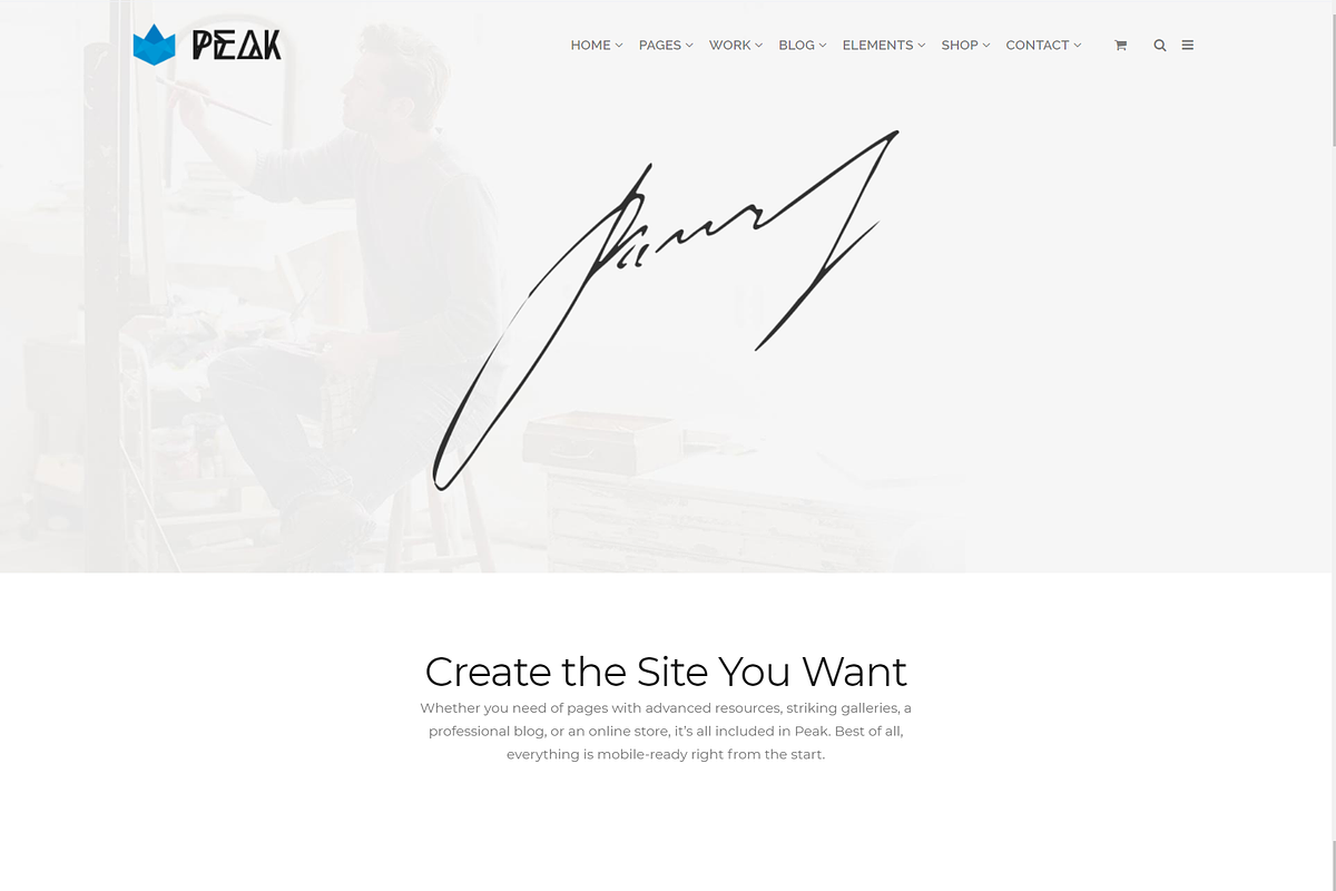 Peak Premium Agency WordPress Theme, a WordPress Template by Visualmodo (Photo 15 of 18)
