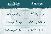 Bostega, a Script Font by kerismaker (Thumbnail 6 of 12)