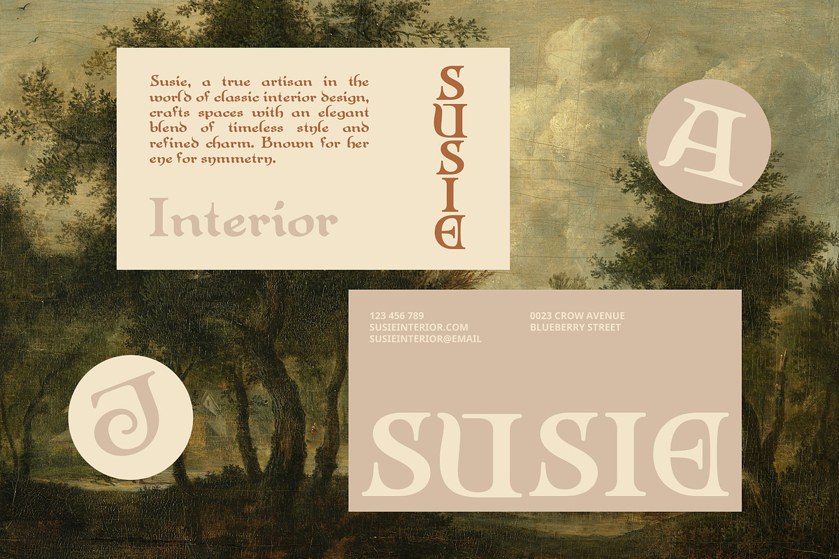 CS Charming – Uncial Font, a Blackletter Font by Craft Supply Co. (Photo 7 of 8)