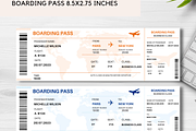 Editable Boarding Pass Template, a Card Template by YasdeyDesigns (Thumbnail 6 of 8)