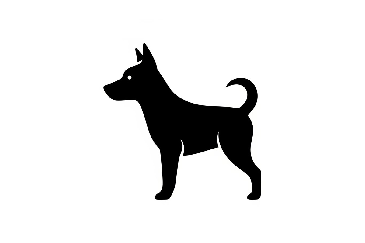 Dog Portrait Silhouette Bundle, an Illustration by jahid234 (Photo 34 of 37)
