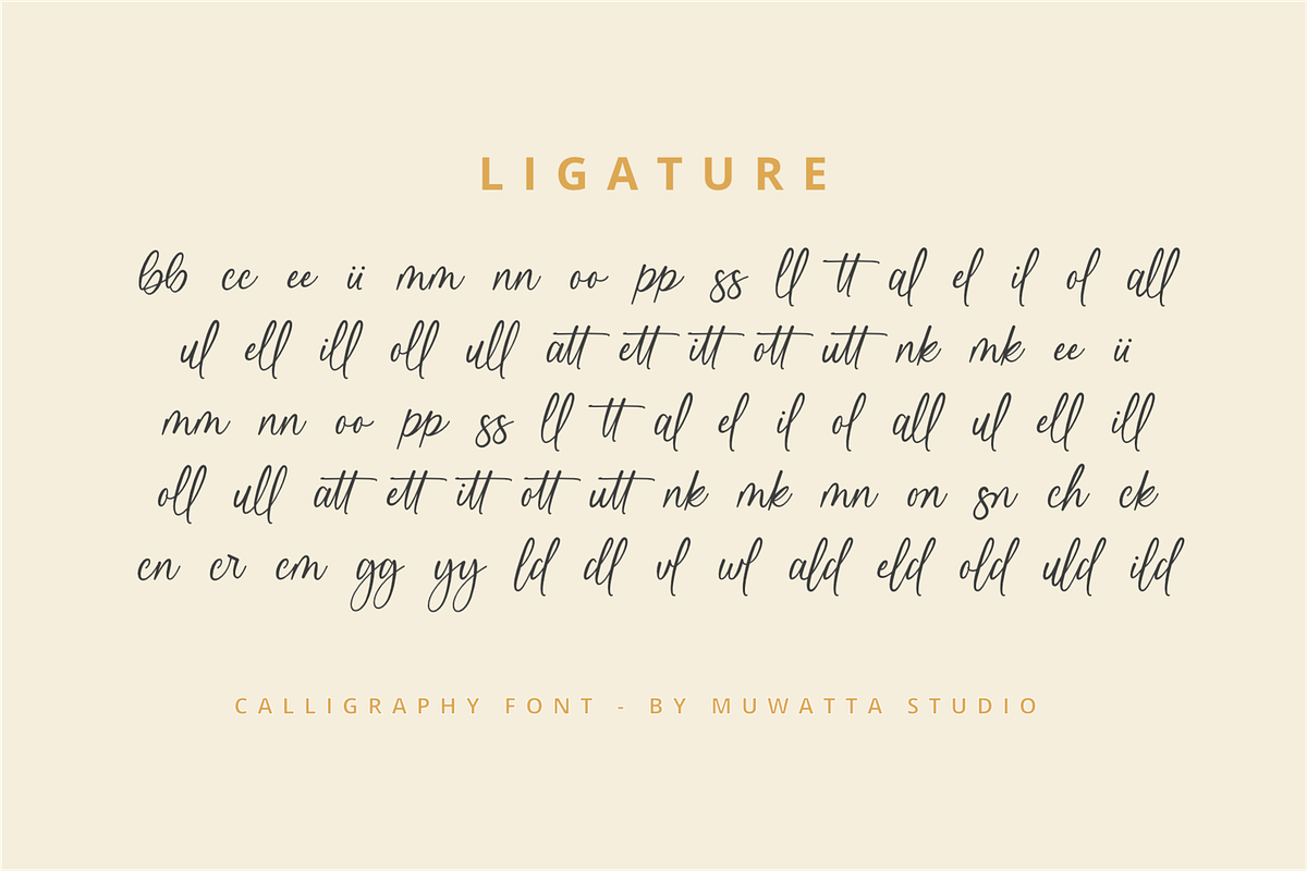 Cultural Font, a Script Font by Muwatta Studio (Photo 9 of 10)