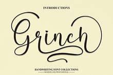 Grinch | Script Font