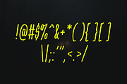 Hisolten - Uppercase Handwriting, a Handwritten Font by Aantebas (Thumbnail 6 of 6)