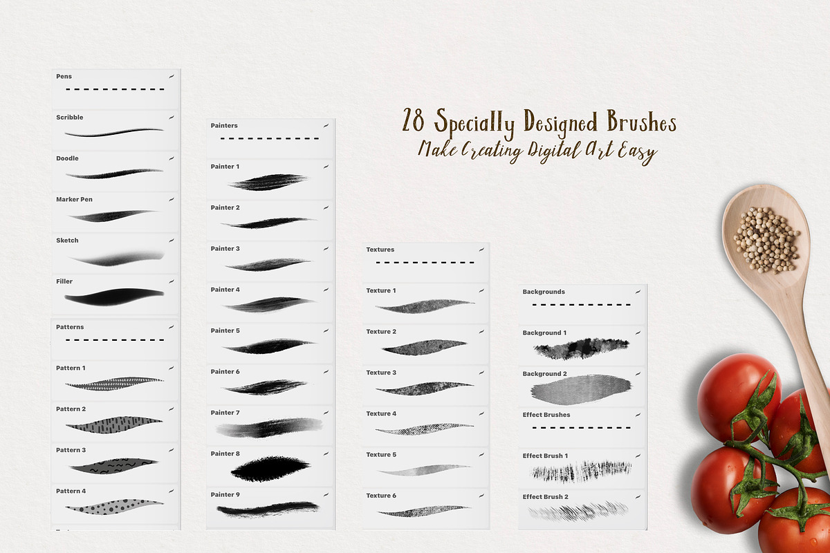 Oodles of Doodles Brushset, a Brush Add-On by Sofydoll Designs (Photo 6 of 8)