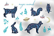 Magic forest collection, a Pattern Graphic by Robusta (Thumbnail 4 of 14)