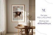 A1 Wall Frame PSD PNG Mockup, a Mockup by Mie Mockup Studio (Thumbnail 7 of 7)