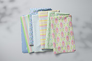 Spring floral & geometric patterns, a Pattern Graphic by Enia Grace (Thumbnail 9 of 10)