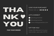 Card Template Thank You, a Graphic by Dheny Designer (Thumbnail 2 of 10)