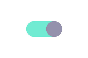 Toggle Button Flat Color Ui Icon