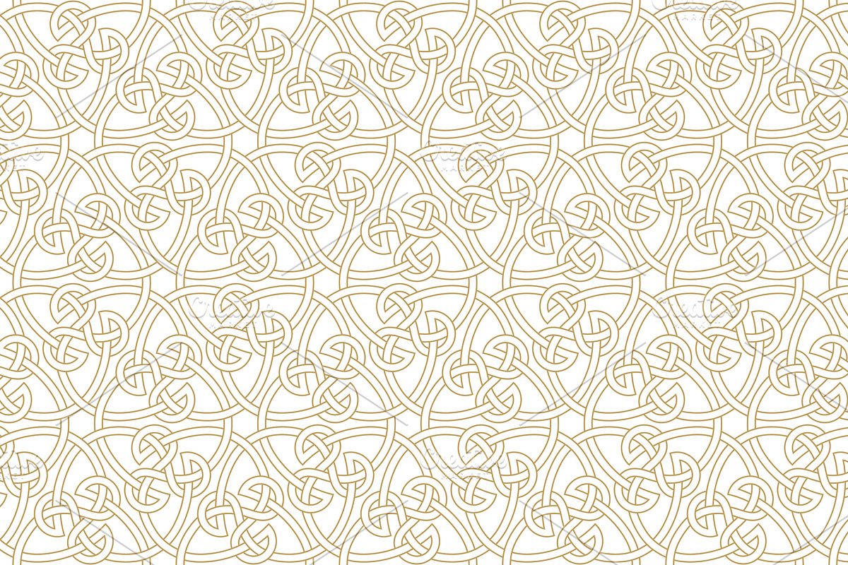 Seamless patterns in celtic style, a Pattern Graphic by RevelStockart (Photo 11 of 15)