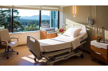 medical ward hospital building ai, a Background Photo by pikepicture