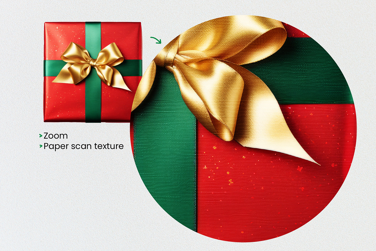 75 Christmas collage elements, an Object Graphic by Debar's Shop (Photo 6 of 8)