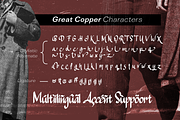 Great Copper Handcraft Display Font, a Font by Pixesia Studio (Thumbnail 10 of 11)