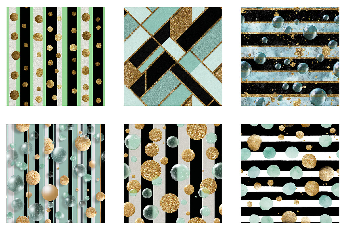 Black and White Stripe Background, a Pattern Graphic by CreationArt (Photo 4 of 5)