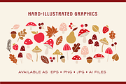 Autumn Forest Illustrations, a Seasonal Illustration by Gross Illustrations (Thumbnail 3 of 7)