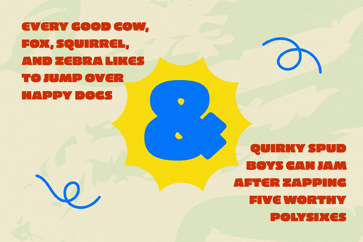 Fattonic, a Sans Serif Font by graphicook (Photo 7 of 10)