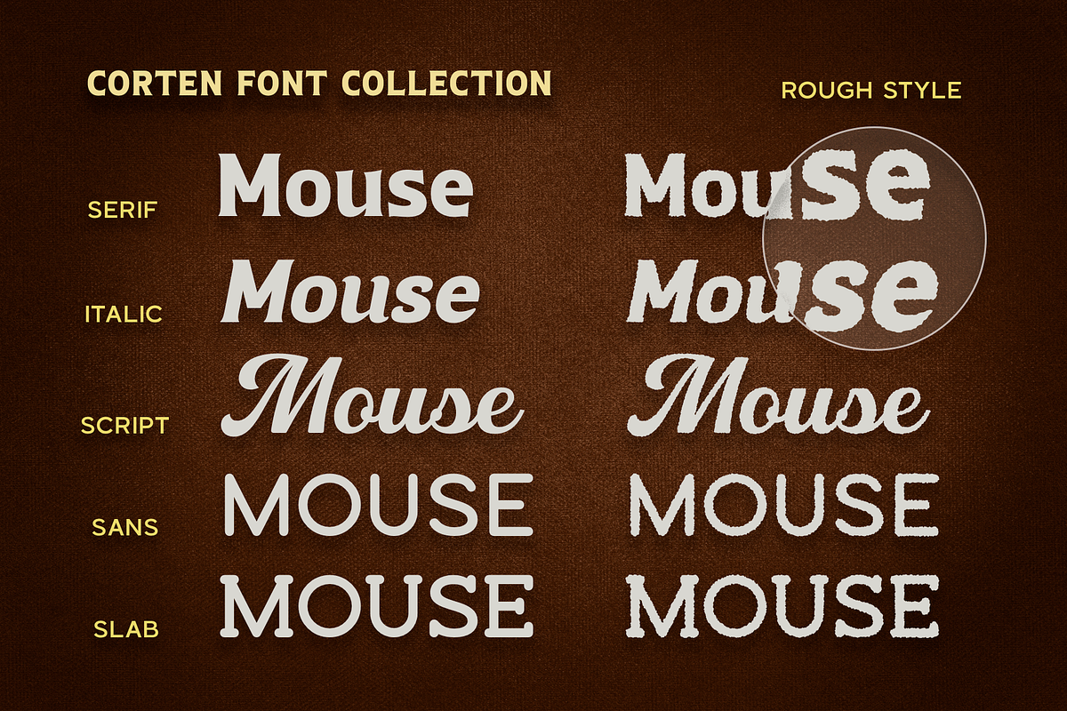 Corten, a Serif Font by Larin Type Co. (Photo 4 of 14)