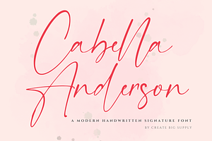 Cabella Anderson - Elegant Signature