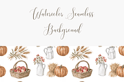 Rustic Farm Market Seamless Pattern, a Pattern Graphic by Pati Charm Studio (Thumbnail 3 of 6)