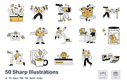 Sharp - 50 Illustrations, an Animal Illustration by Vectopus.com (Thumbnail 2 of 4)